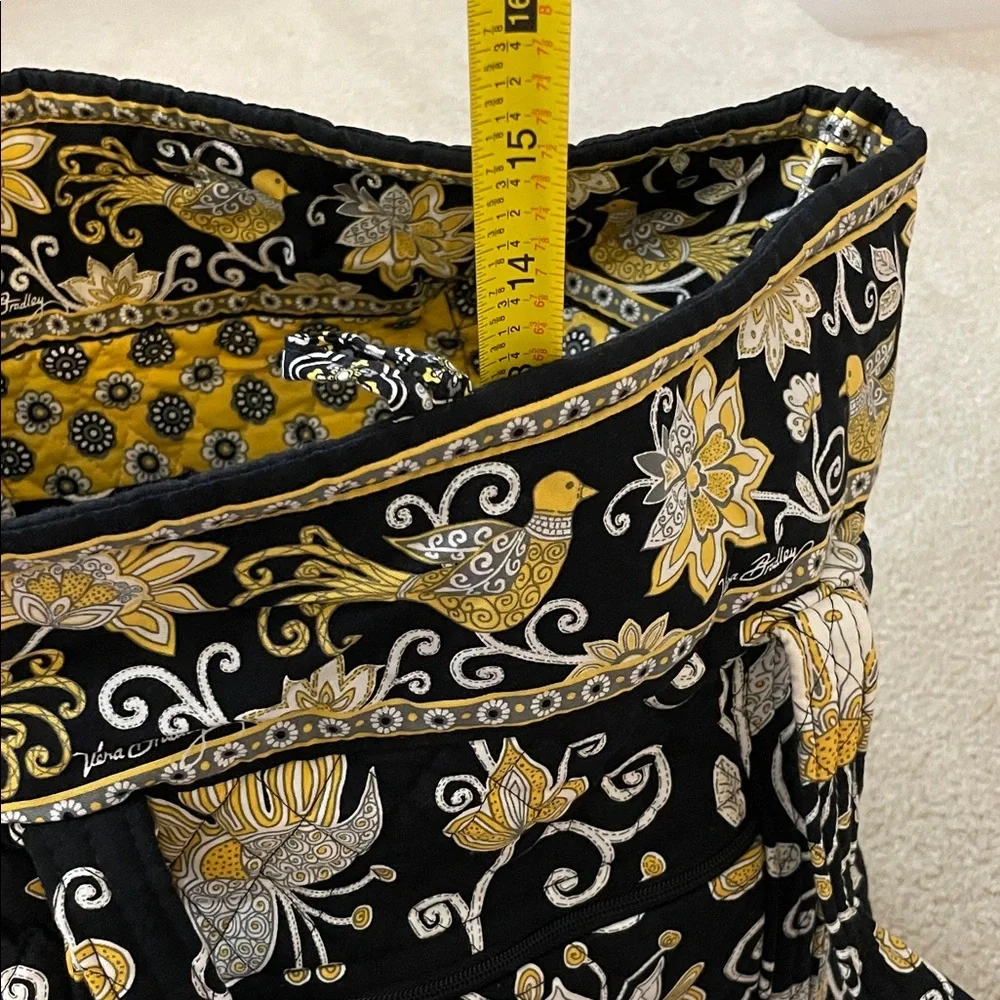 Vintage Vera Bradley Yellow Bird Tote Bag NWT - Picture 8 of 9